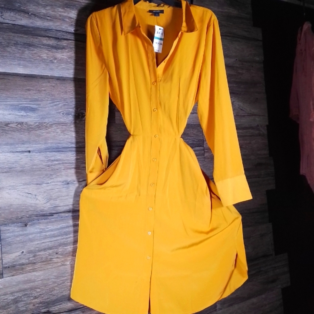 Alfani 16 Petite Button Down Dress